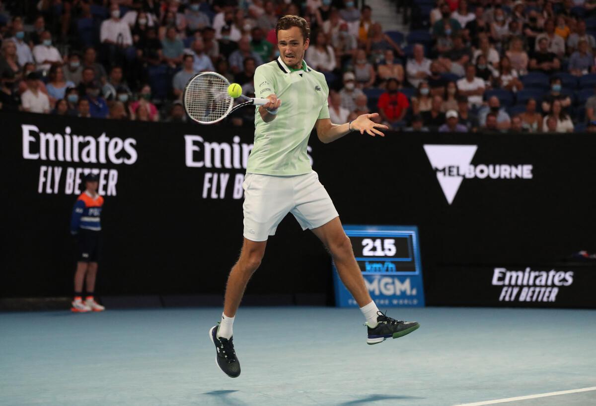 Australian Open Medvedev defeats Kyrgios to advance to third round