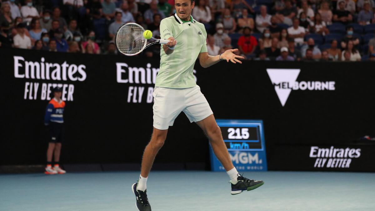 Australian Open: Medvedev defeats Kyrgios to advance to the third round