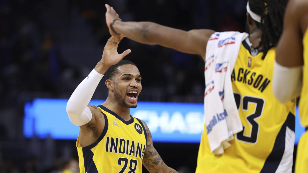 NBA roundup: Indiana Pacers stuns Golden State Warriors in OT