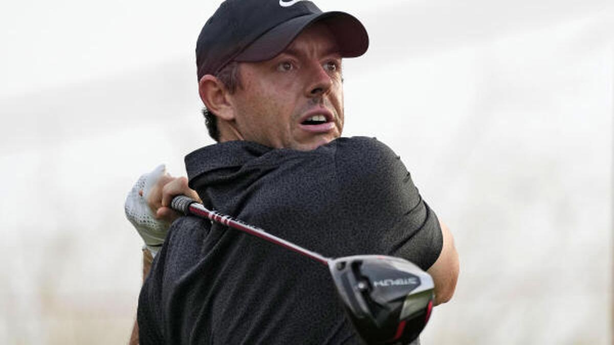 Rory McIlroy, Collin Morikawa battling to make cut in blustery Abu Dhabi