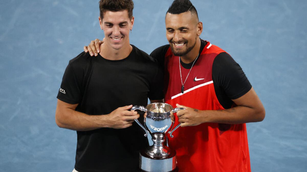 Australian Open 2022: Kyrgios, Kokkinakis win doubles title