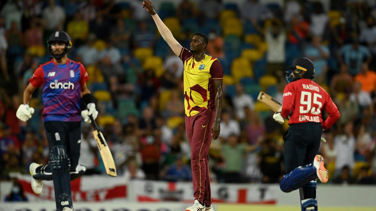 WI vs ENG: Holder takes four wickets in four balls to seal T20I series for West Indies