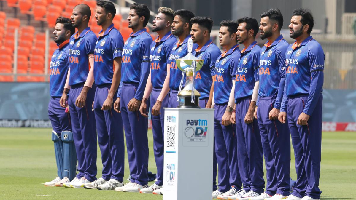 IND v WI: Indian team wears black arm bands to mourn death of Lata Mangeshkar