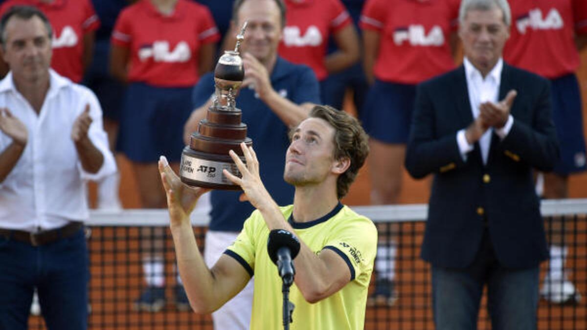 Top-seeded Ruud beats Schwartzman to win Argentina Open