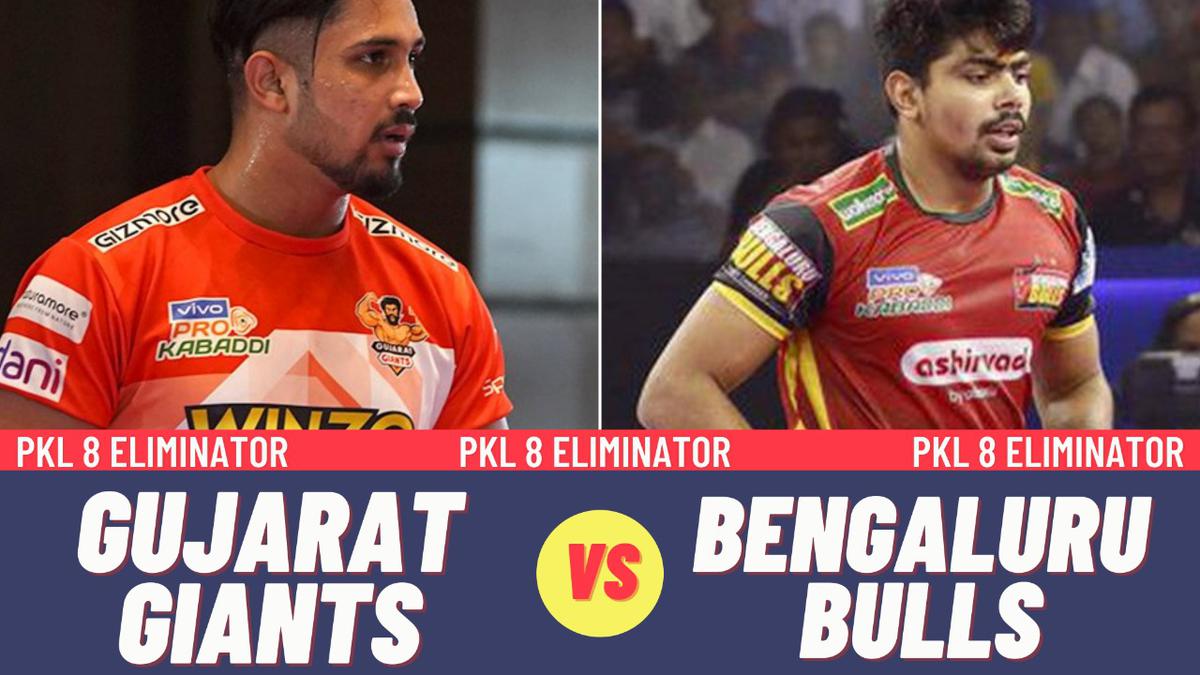 Pro Kabaddi PKL 8 Eliminator 2 Highlights: Pawan's Super 10 powers Bengaluru Bulls to 49-29 win against Gujarat Giants