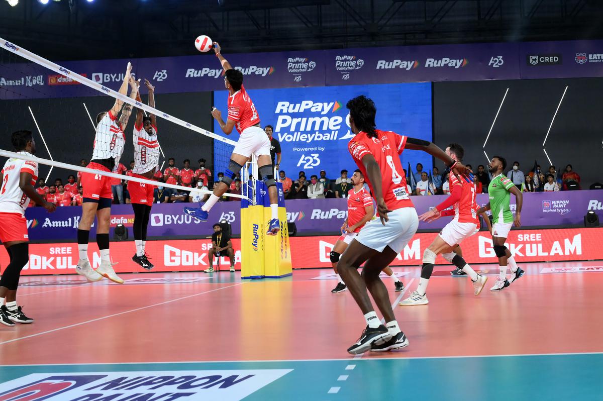 Prime Volleyball PVL 2022 Semifinal 2 Highlights: Kolkata Thunderbolts to  face Ahmedabad Defenders in the finals - Sportstar