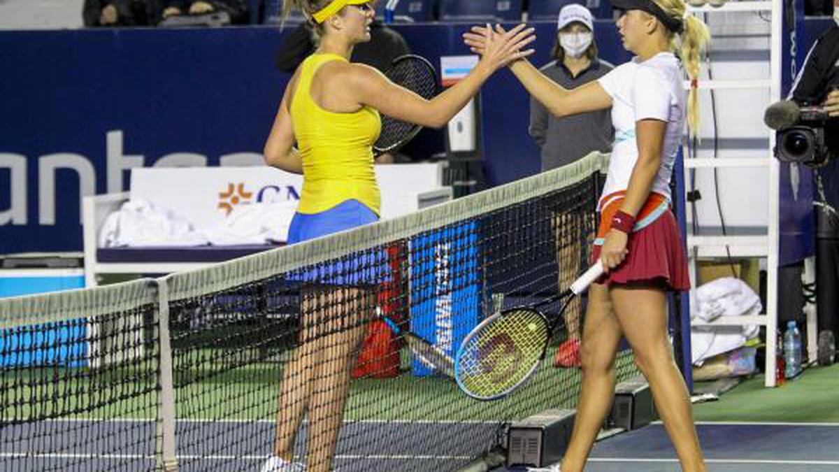 Svitolina of Ukraine beats Potapova of Russia in WTA event