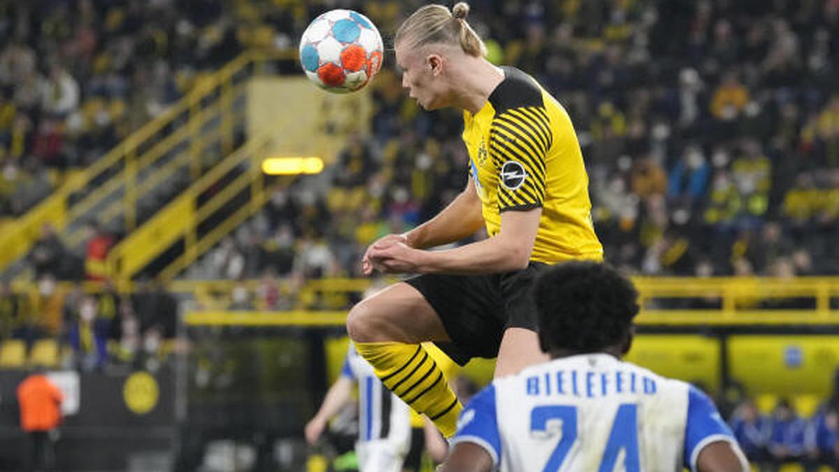 Haaland, Reyna back as Dortmund cuts Bayern's lead at top