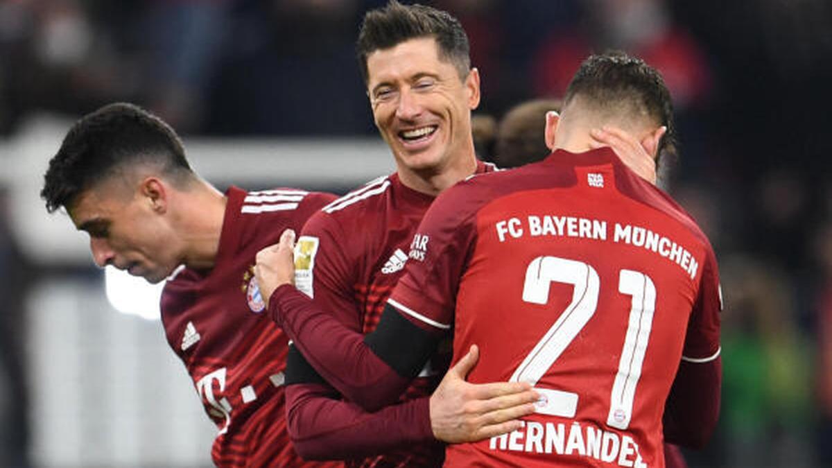 Bundesliga: Bayern builds 7-point lead, Hertha gets 1st win in 2022