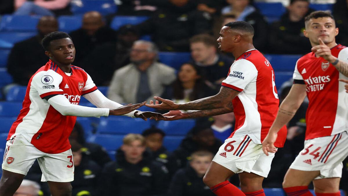 Premier League Highlights Chelsea vs Arsenal: Nketiah brace guides the Gunners to 4-2 win against the Blues