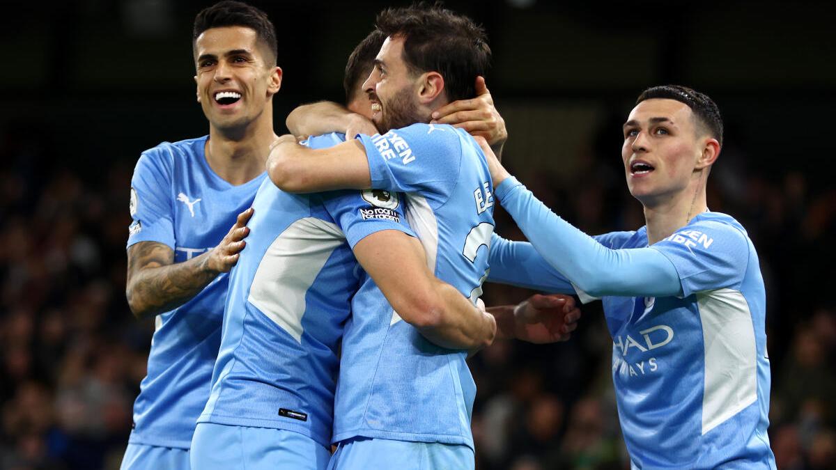 Premier League: City's second-half showing sends champion top again with win over Brighton