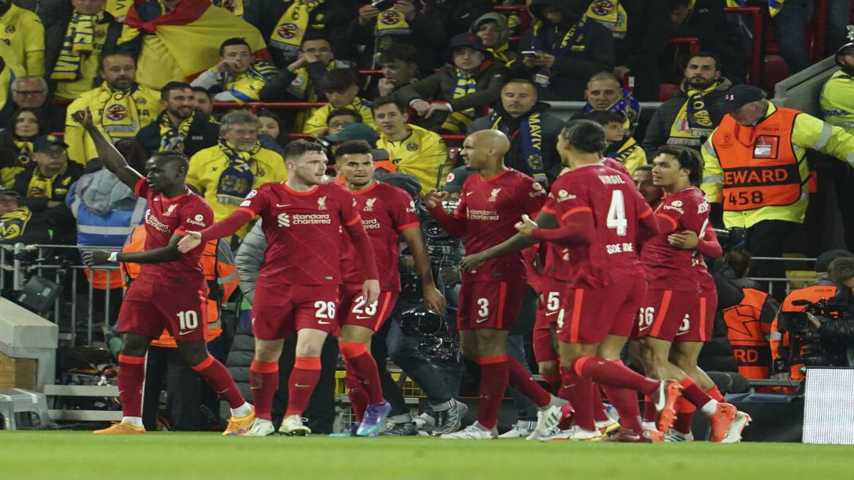 Champions League: Liverpool overwhelms Villarreal 2-0 in first-leg, on course for CL final