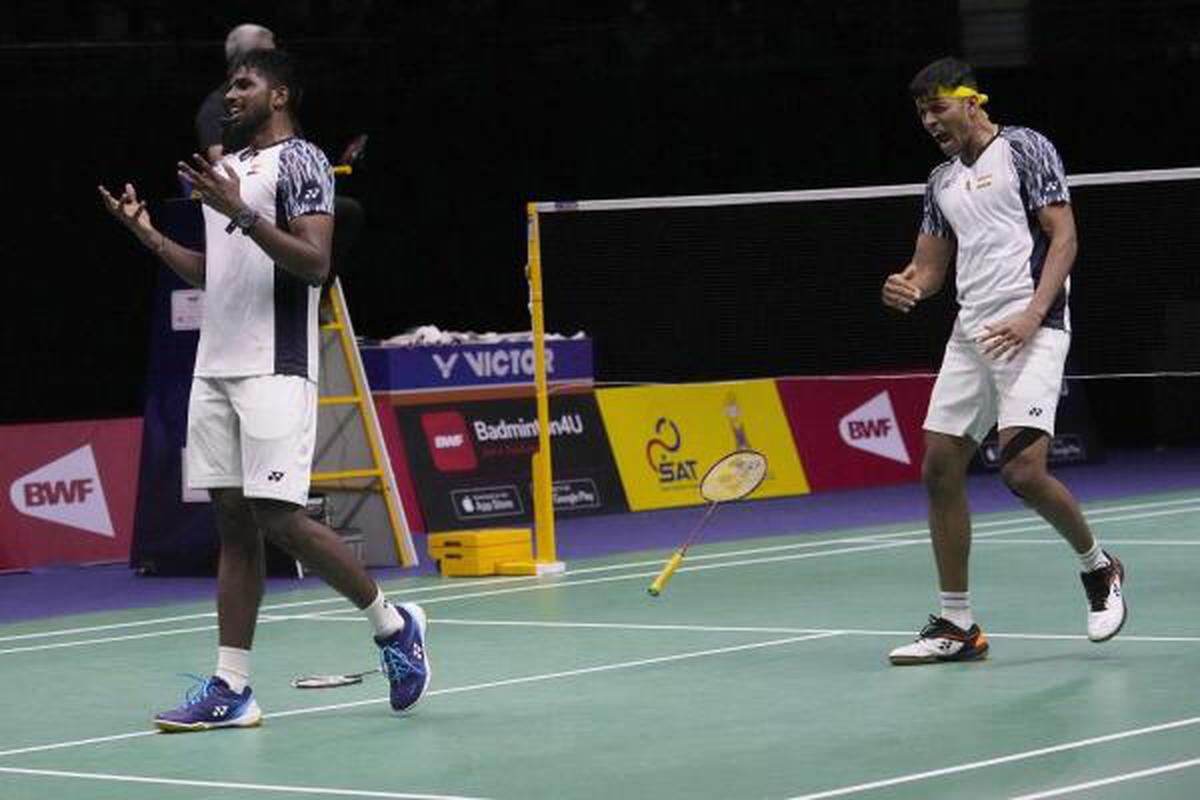 Satwik-Chirag dream team takes India closer to first Thomas Cup title