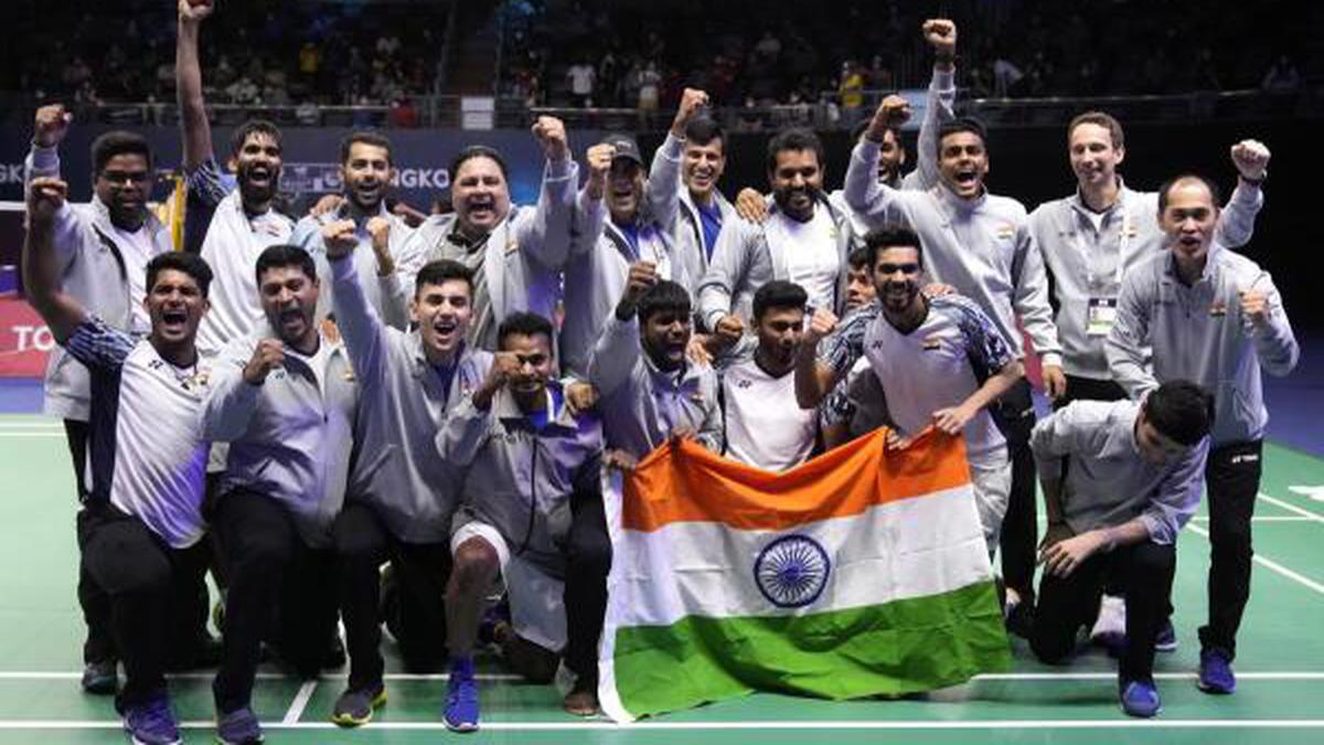 Thomas Cup: Twitter reactions to India's maiden triumph