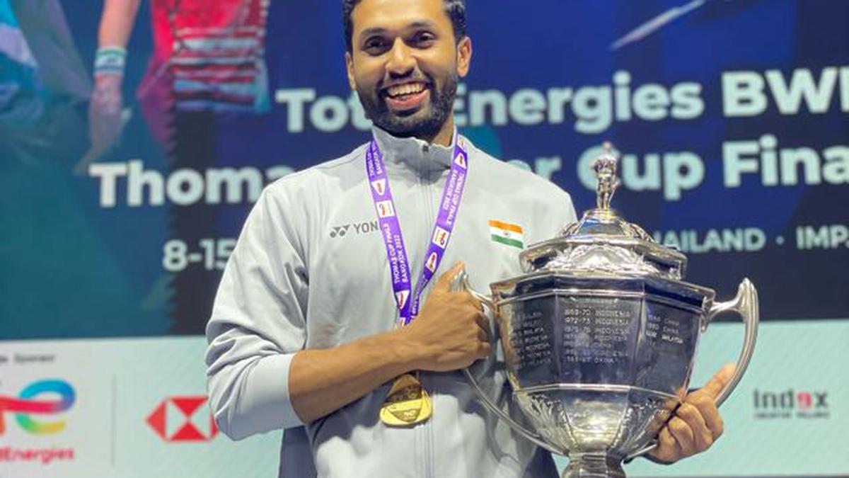 Indias Thomas Cup win a result of Gopichands decade-long effort, says HS Prannoy