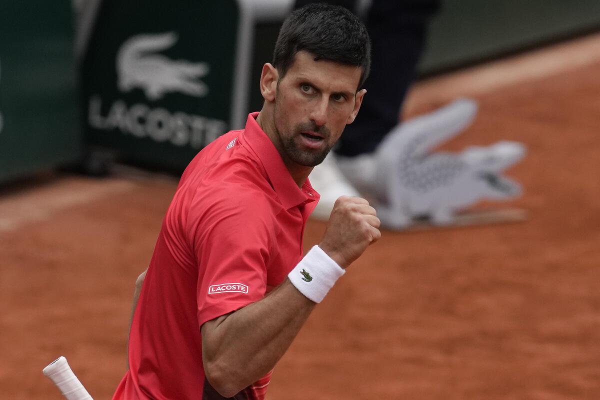 French Open 2022 Djokovic eases into possible Nadal quarter-final