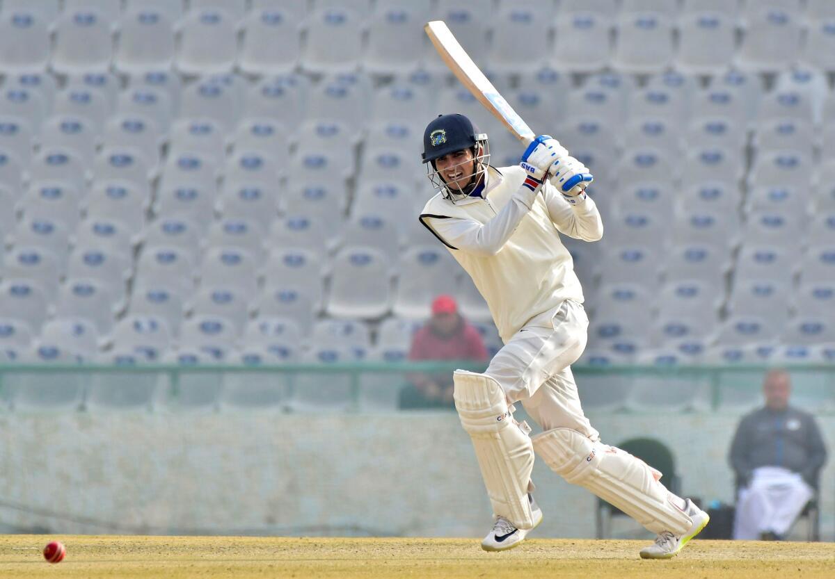 Shubman Gill Domestic Cricket