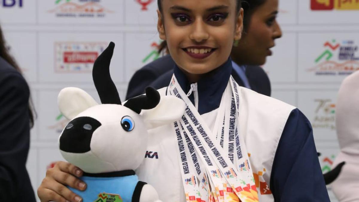 Khelo India Youth Games: Sanyukta lights up gymnastic arena with five gold as Maharashtra tops medal tally