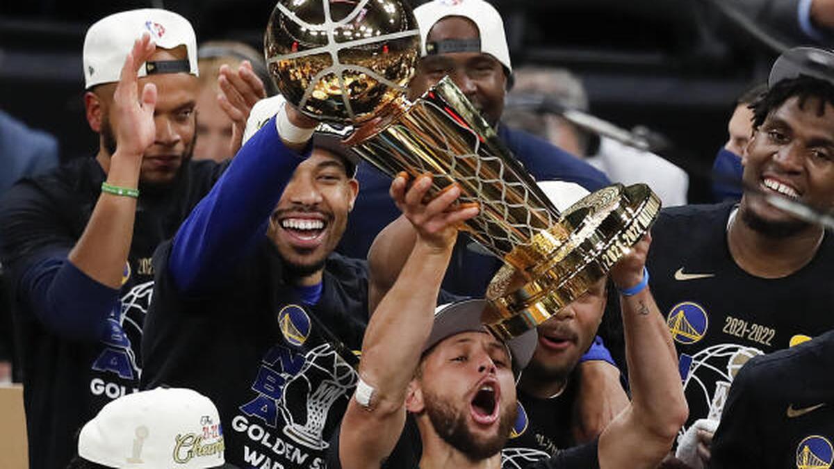 NBA Finals: Curry, Wiggins guide Golden State Warriors to win title