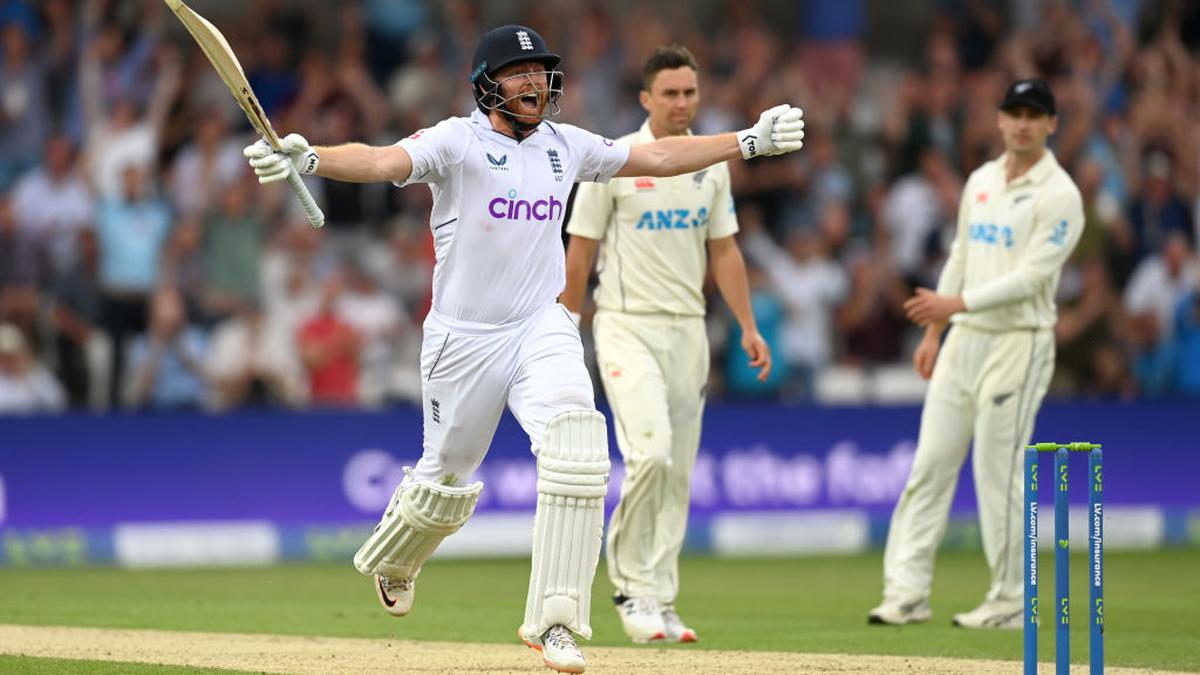 ENG vs NZ: Bairstow, Overton lead England fightback with record 200-plus partnership