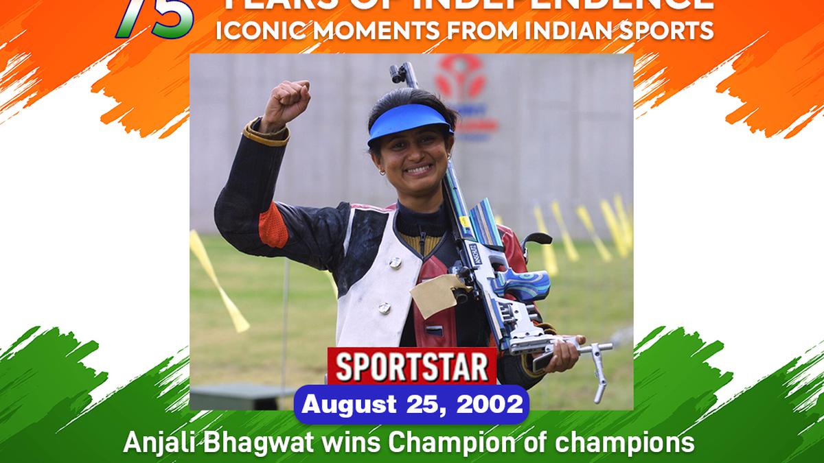 75 years of independence, 75 iconic moments from Indian sports: No 27 - August 25, 2002: Anjali Bhagwat is the champion of champions