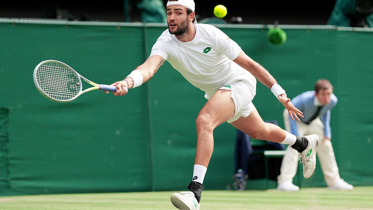 Matteo Berrettini out of Wimbledon after testing positive for Covid-19