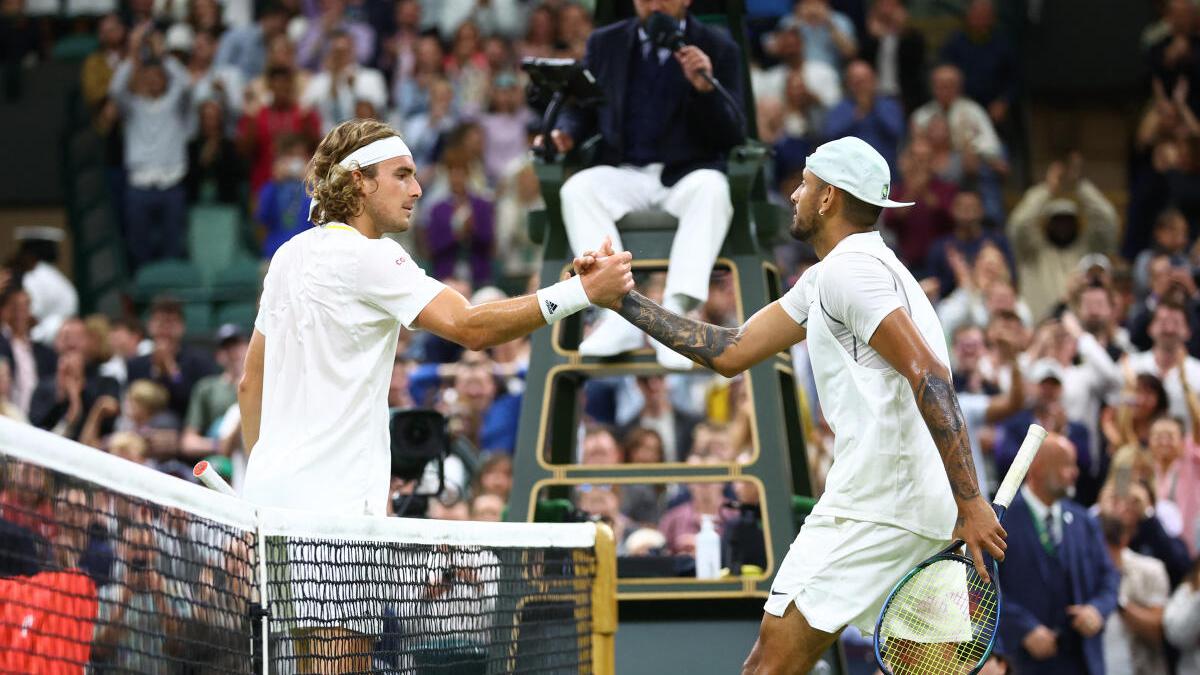 Tsitsipas slams 'bully' Kyrgios, Australian hits back