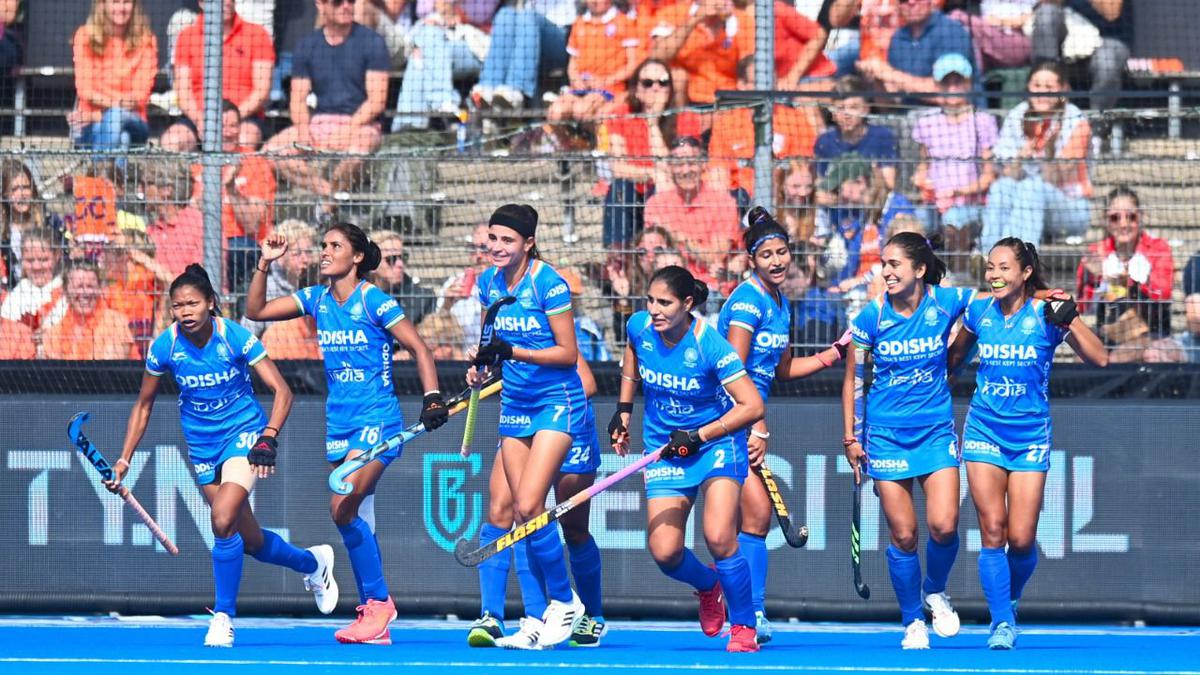 Women's Hockey World Cup 2022 Fighting India holds England to 11 draw