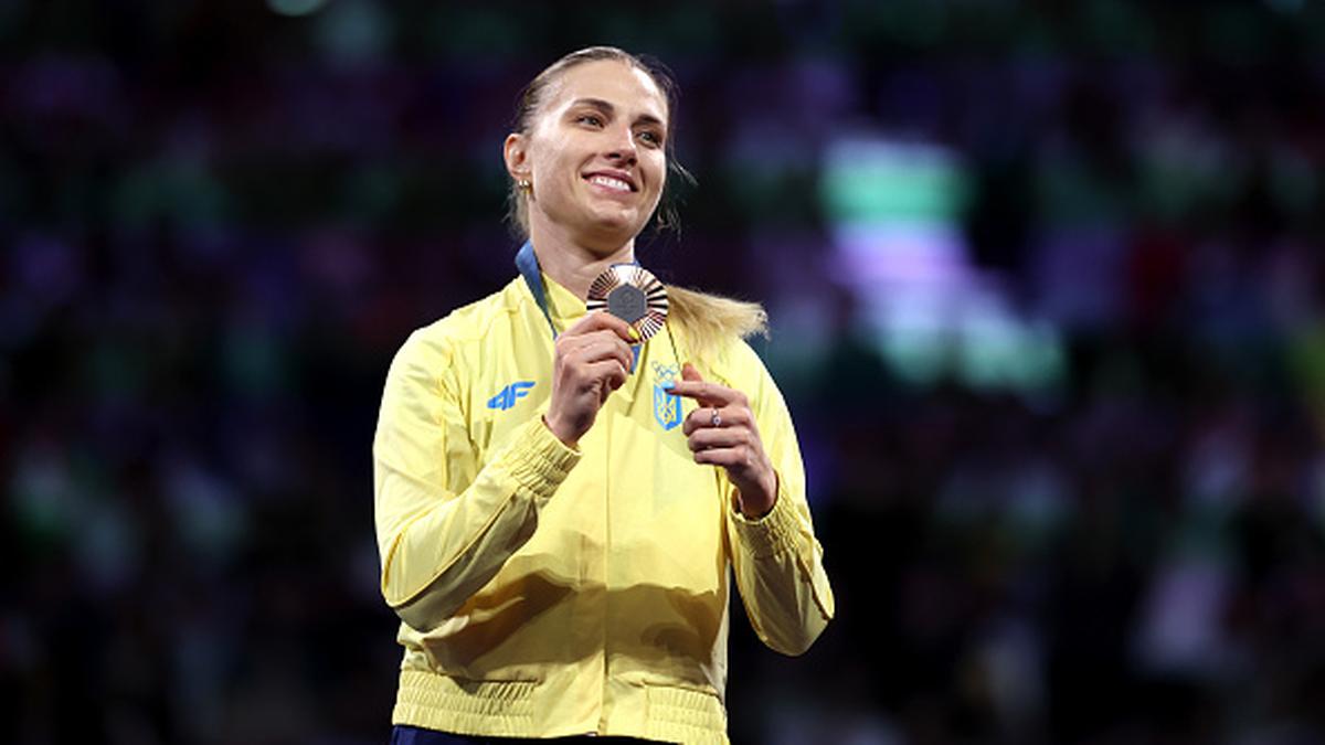 Paris 2024 Olympics: Fencer Olga Kharlan claims Ukraine’s first medal with bronze in women’s sabre