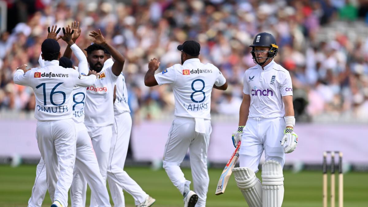 ENG vs SL, 2nd Test, Day 1 LIVE score: Asitha Fernando gets Brook as England loses four wickets