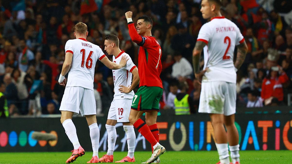 Ronaldo scores brace as Portugal beats Poland to sails into UEFA Nations League quarterfinals