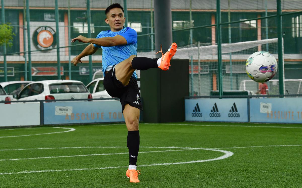 As head coach Igor Stimac’s progressive ethos and commitment to full-throttle football grips the Indian national team, it is Chhetri who is leading the charge.