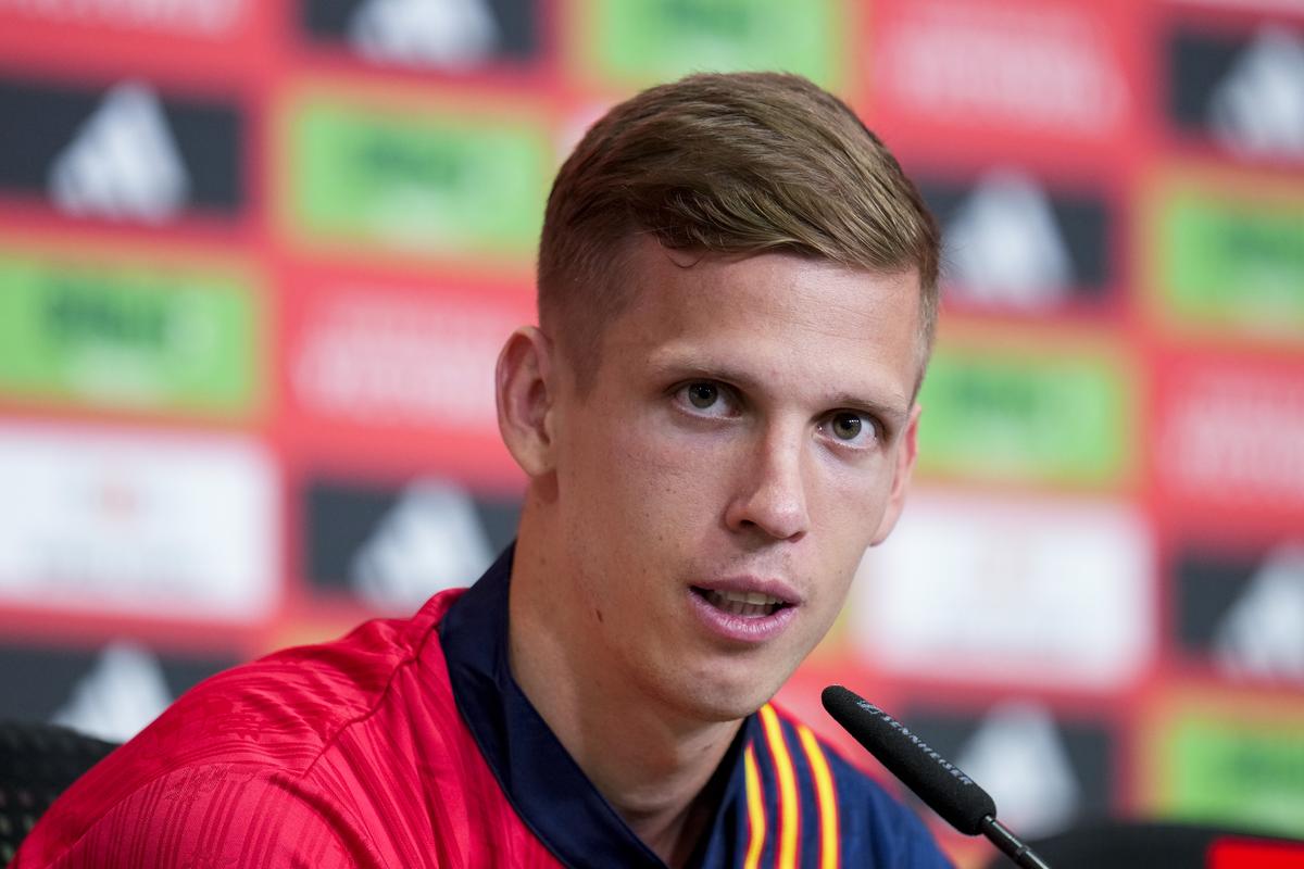 Spain’s Dani Olmo.