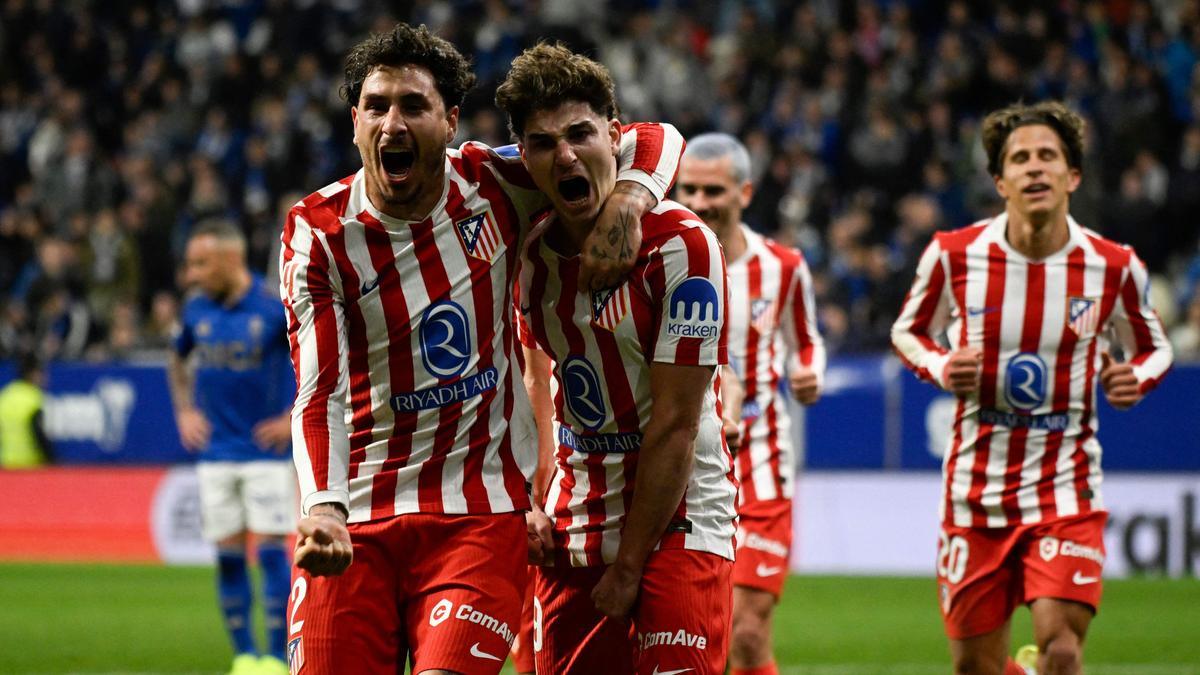 La Liga 2025-26: Julián Alvarez marca nos descontos para ajudar o Atlético de Madrid a vencer o Real Oviedo