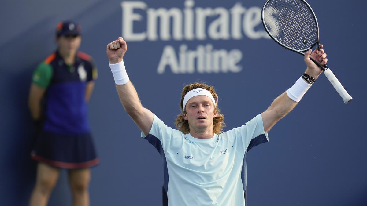 US Open 2024: Rublev fights back from two sets down to reach third round