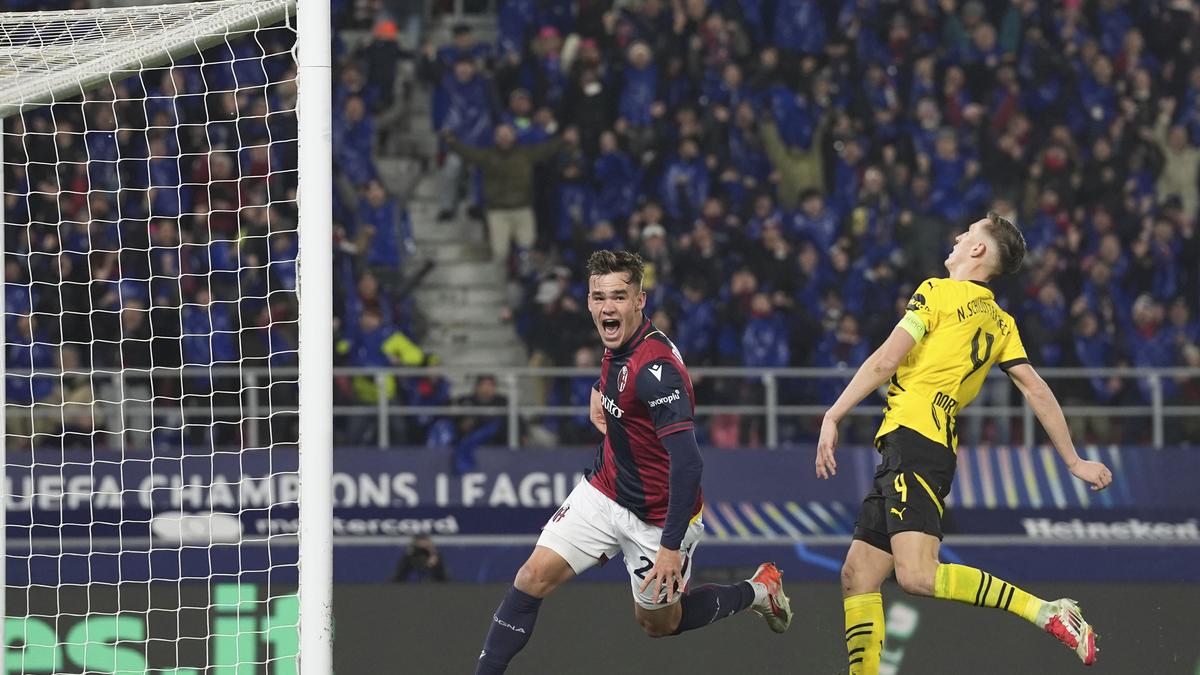 UEFA Champions League 2024-25: Bologna stuns Dortmund 2-1 with two-goal comeback in two minutes