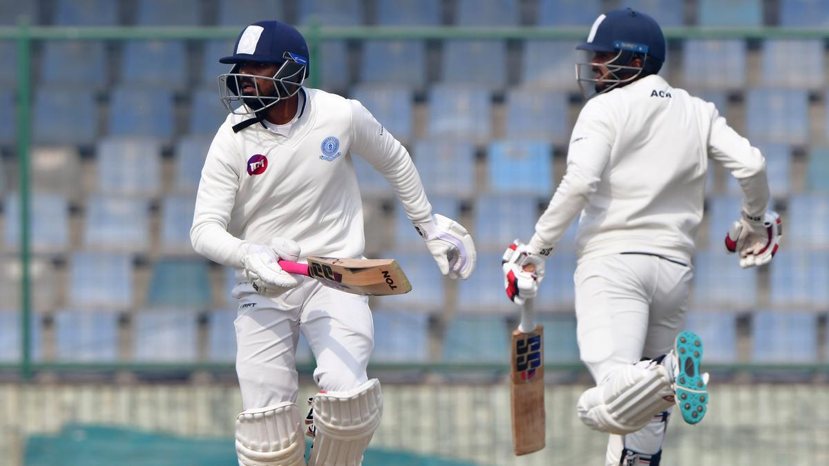 Ranji Trophy 2024-25: Bharat, Nitish rescue Andhra after Gujarat skipper Gaja’s exploits on Day 2