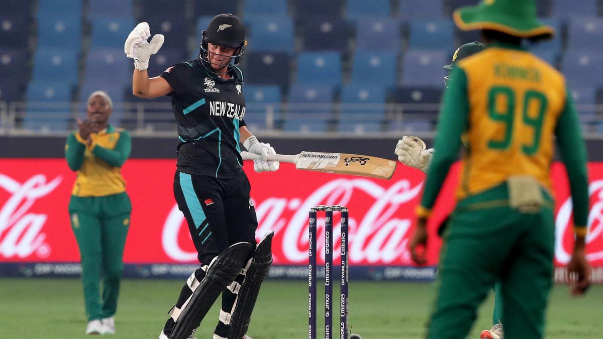 Women’s T20 World Cup 2024 Final, South Africa vs New Zealand LIVE Updates in pictures: NZ batters break shackles after a 48-ball boundary drought