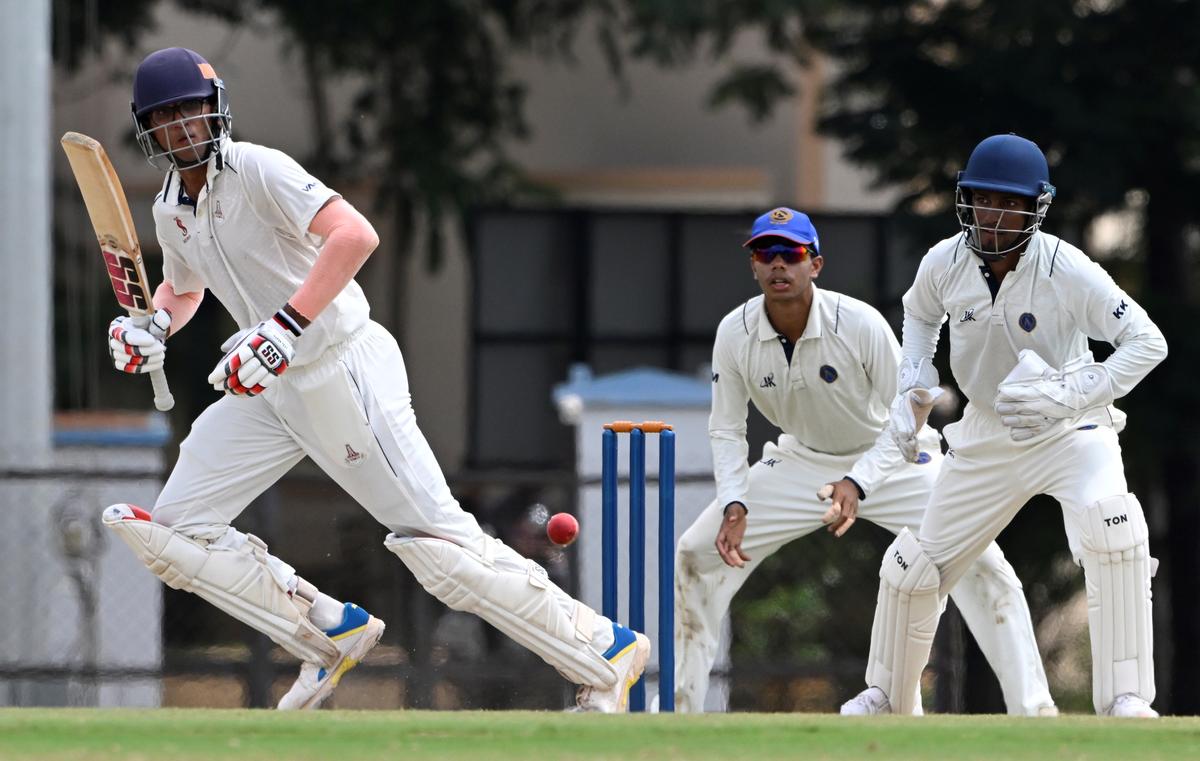 Andre Siddarth’s attritional essay was the only positive for Tamil Nadu.