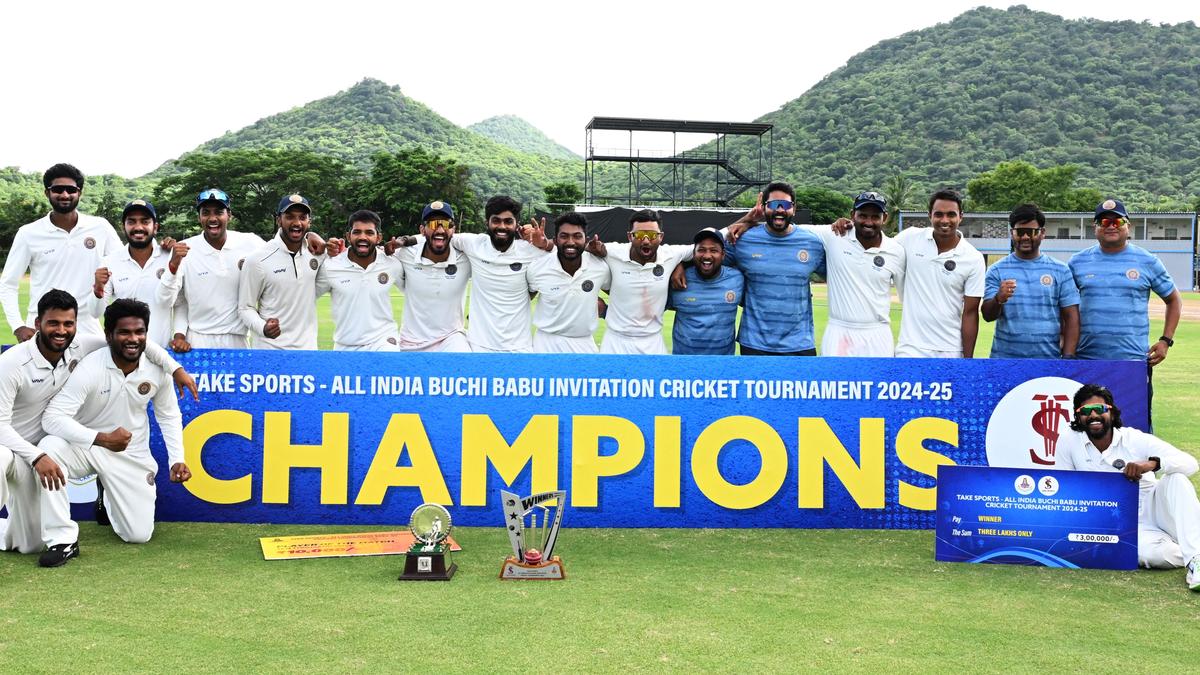 Buchi Babu Tournament: Hyderabad beats Chhattisgarh by 243 runs to clinch title