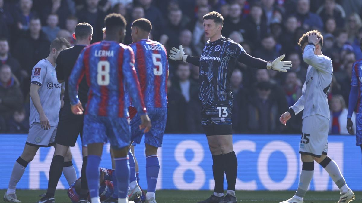 FA Cup 2024-25: Millwall goalkeeper could face longer ban for leaving Crystal Palace forward Mateta needing 25 stitches