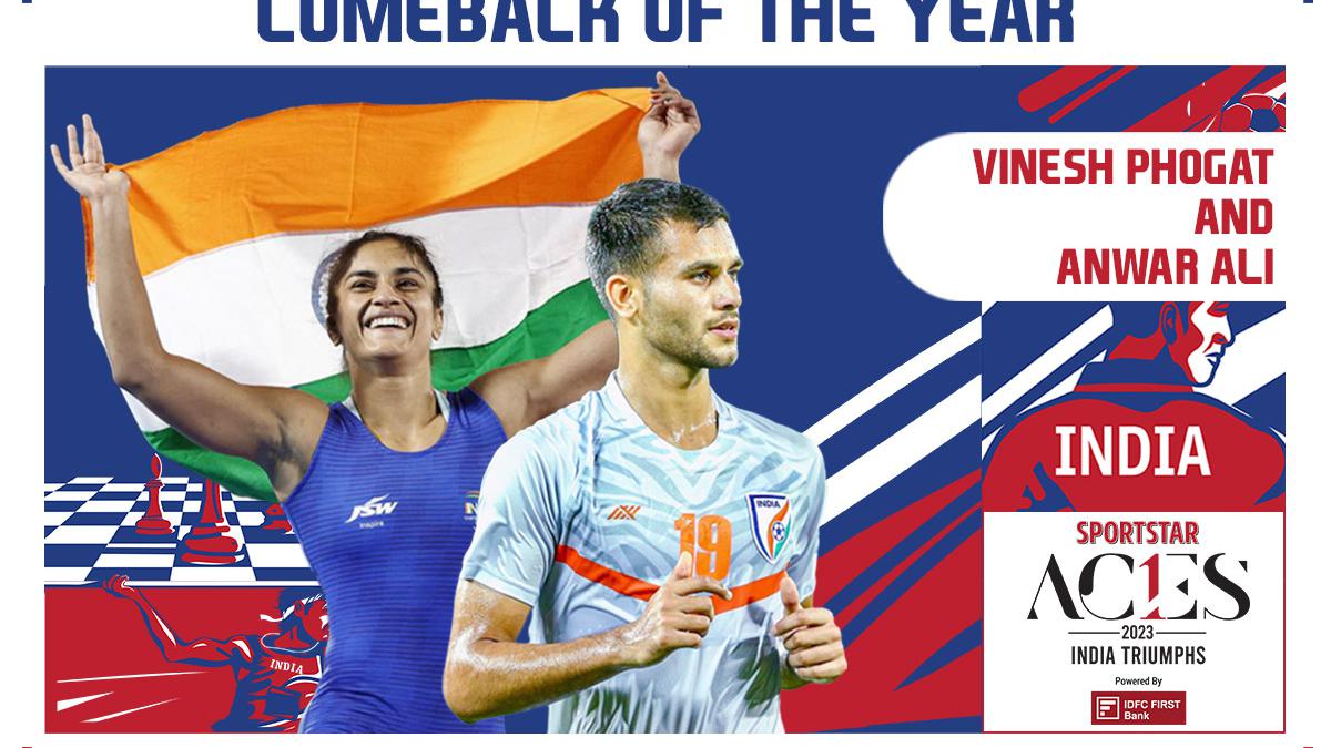 Sportstar Aces Awards 2023: Vinesh Phogat and Anwar Ali win Comeback of the Year award