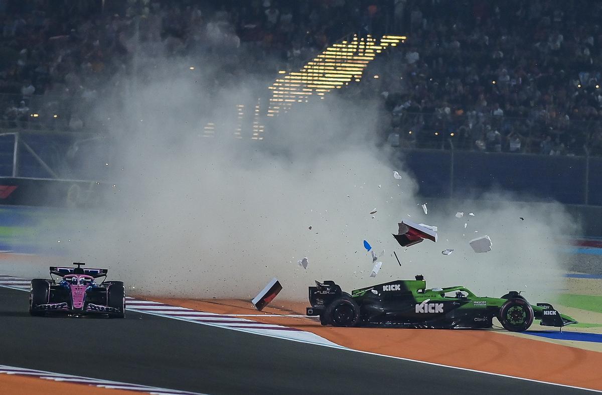 Wrong move: A Safety Car on lap seven, triggered by Nico Hulkenberg’s crash, scrambled many plans. Almost all the drivers dived into the pits, with Verstappen leading the charge. However, McLaren, caught off guard, missed the gamble entirely, unable to gain any edge from compound flexibility towards the closing stages.