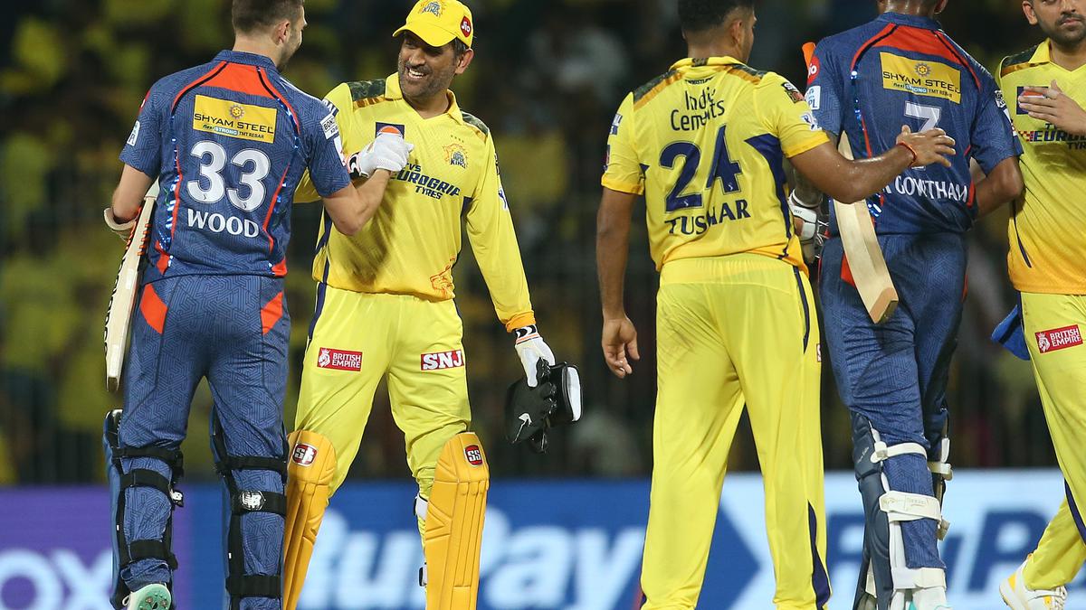 CSK vs LSG IPL 2023, Match in Pictures CSK beats LSG, Moeen Ali takes four; Ruturaj hits second consecutive fifty, Dhoni creates record