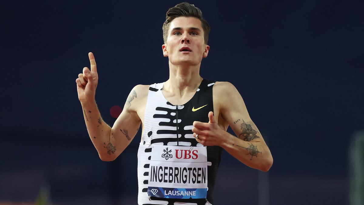 Ingebrigtsen holds off Girma to win 1,500m at Diamond League in Lausanne