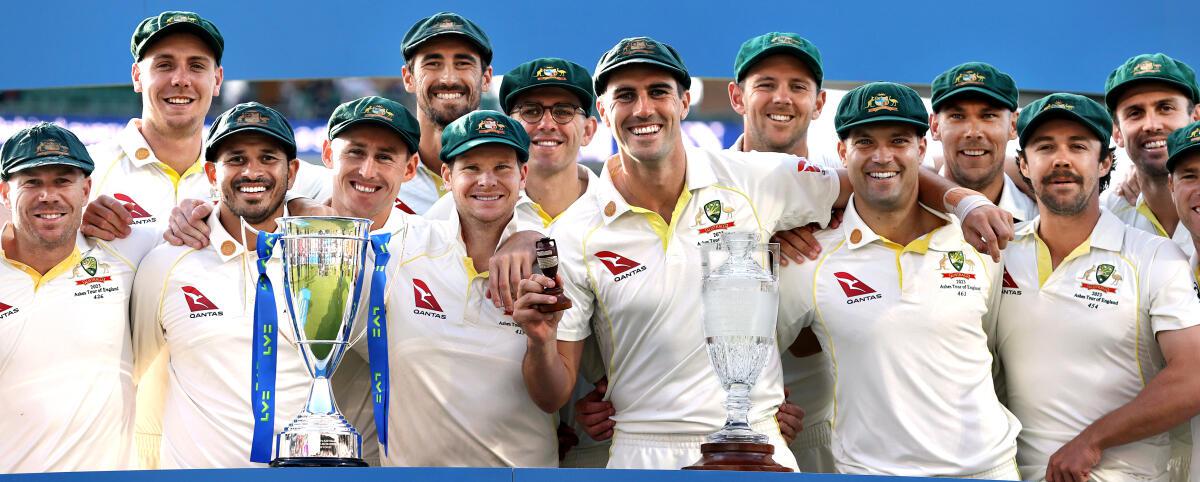 Australia retained the Ashes trophy. 