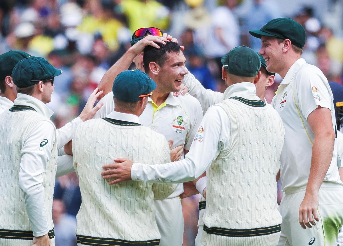 Scott Boland se tornou uma estrela internacional com incríveis seis a sete contra a Inglaterra em sua estreia no teste em 2021.