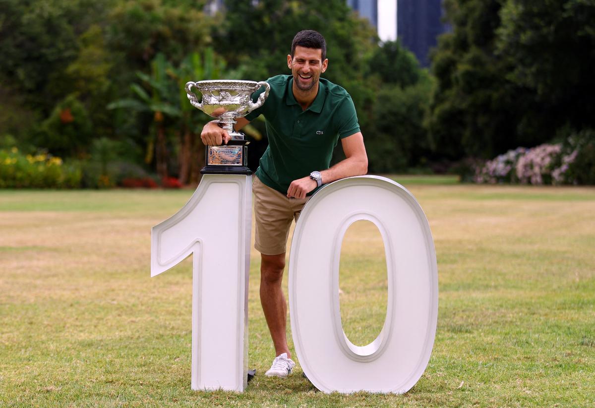 Djokovic won his 10th Australian Open and overall, 22nd Major in 2023 with a straight-sets victory over Stefanos Tsitsipas in the summit clash.