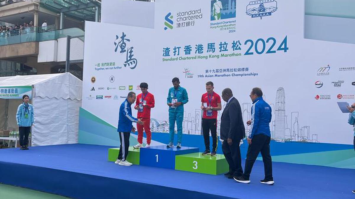 Man Singh wins gold at Asian Marathon Championships