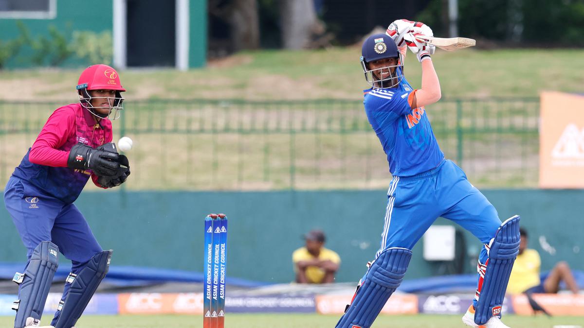 India A vs UAE A Highlights ACC Emerging Asia Cup Dhull, Harshit Rana star as India wins by eight wickets